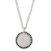 The Disc Sapphire Necklace