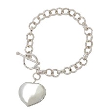 Heart Locket Bracelet